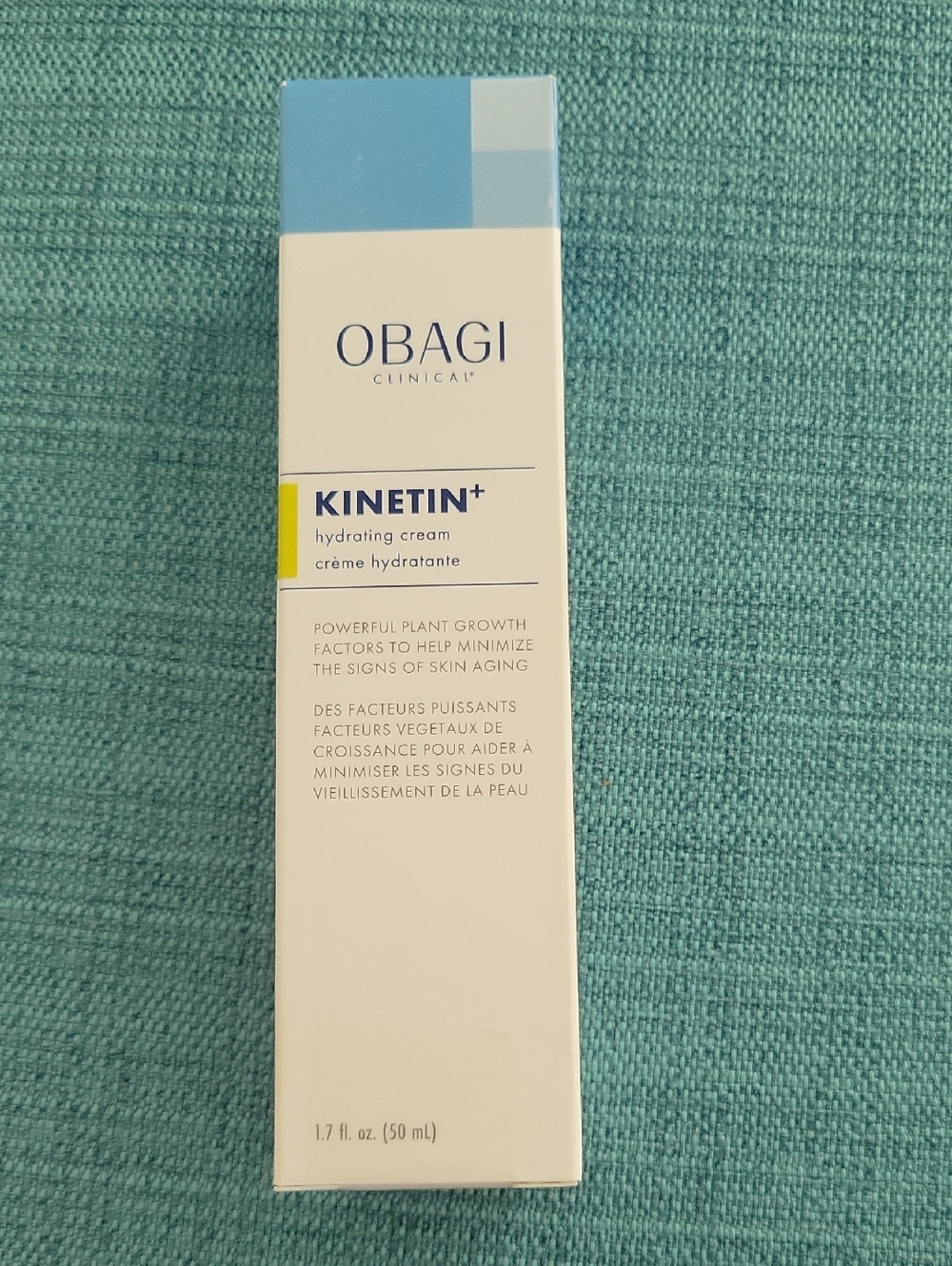 Obagi Kinetin+ Hydrating Cream White Blue